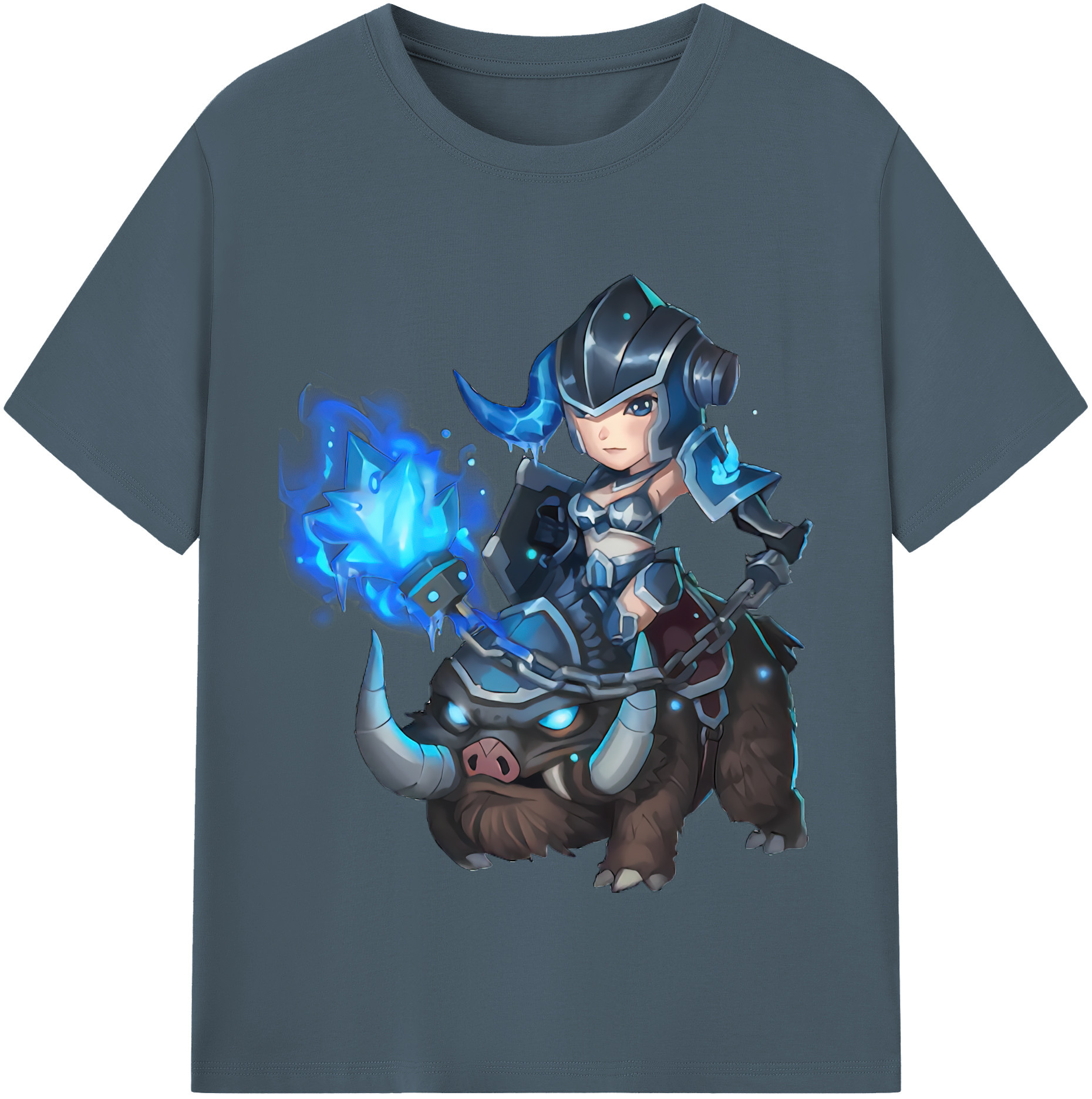 リーグ・オブ・レジェンド League of Legends LOL 綿100％半袖Tシャツ（フロントプリント）